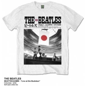 Image of The Beatles Live At The Budokan White TS: XXL
