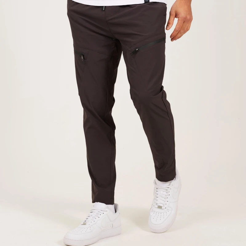 Image of Brave Soul Mens Ripstop Pant Slim Fit Joggers Dark Grey male Small