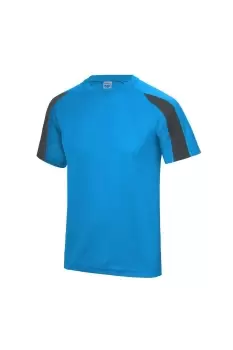 Image of Contrast Cool Sports Plain T-Shirt