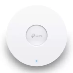 Image of TP Link AX5400 Ceiling Mount WiFi 6 Access Point 5400 Mbps 574 Mbps 4804 Mbps 2500 Mbps 2.4 - 5 GHz IEEE 802.11a IEEE 802.11ac IEEE 802.11ax IEEE 802.