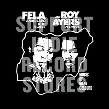 image of Fela Anikulapo Kuti And Roy Ayers - Music Of Many Colours Vinyl