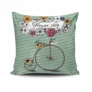 Image of NKRLNT-296 Multicolor Cushion
