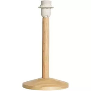 image of Minisun - Wooden Stem Table Lamp Base