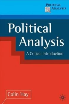 Image of Political Analysis by Colin Hay Paperback