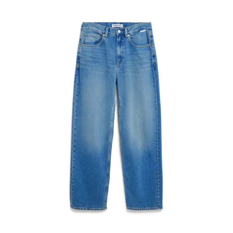 Image of ARMEDANGELS Womens baggy jeans Armedangels Haayi Bleu Female 27x32