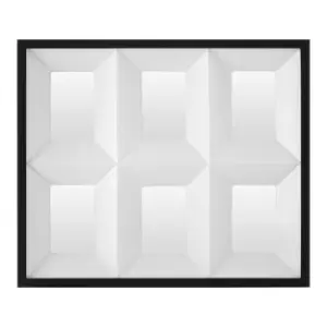 Image of Premier Housewares Large Collage Photo Frame 3D Box Design - Black