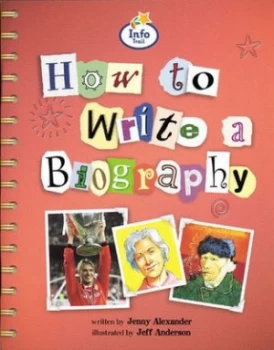Image of How to Write a Biography by Jenny Alexander Book