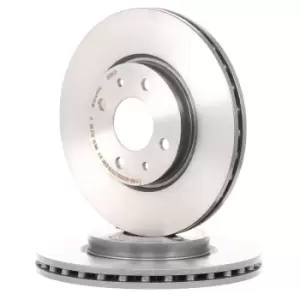 Image of BREMBO Brake disc FIAT,PEUGEOT,CITROEN 09.5843.11 46401356,46831041,1606321980 Brake rotor,Brake discs,Brake rotors 1618879780,424974,4249E5,4249L2