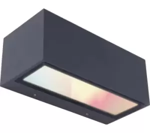 Image of LUTEC Gemini Smart Outdoor Wall Lamp - Grey