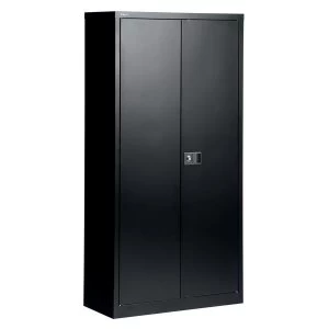 Image of Trexus 72" Steel 2 Door Storage Cupboard Black