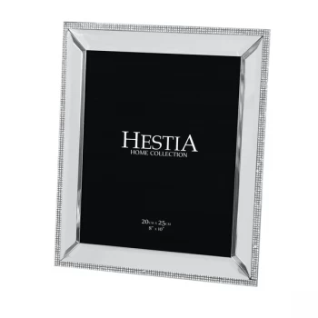 image of 8" x 10" - HESTIA Mirror Glass Photo Frame