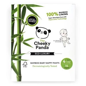 image of The Cheeky Panda Bamboo Nappies Size 4 (9-14Kg)