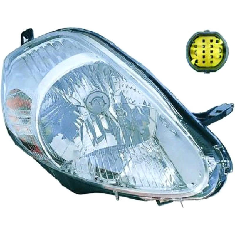 Image of DIEDERICHS 3456980 Headlights H4, Right Headlight (259)