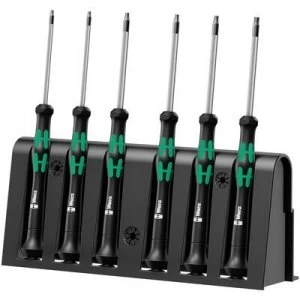 Image of Wera 2067/6 TORX BO Electrical & precision engineering Screwdriver set 6 Piece TORX BO