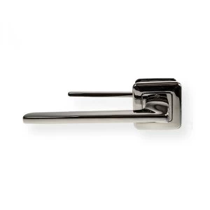 image of LocksOnline Zenith Lever Door Handle on Square Rosette