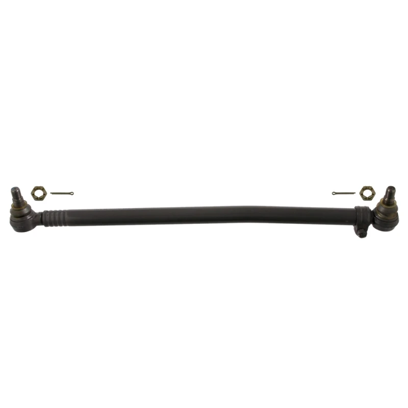 Image of FEBI BILSTEIN 39717 Centre Rod Assembly Front Axle, with castellated nut and split pins Centre Rod Assembly (285)