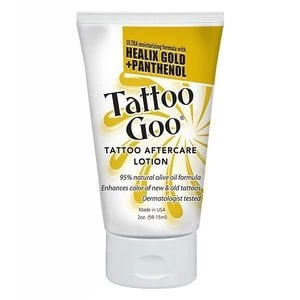 image of Tattoo Goo Lotion and Healix Gold and Panthenol 2oz