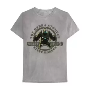 Image of Marvel Comics - What If Hydra Stomper Unisex XX-Large T-Shirt - Grey