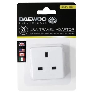 image of Daewoo UK to USA Travel Adaptor