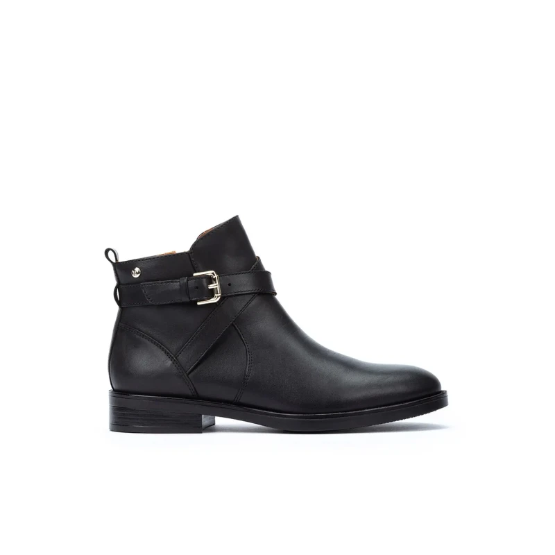 Image of Pikolinos Leather boots woman Pikolinos Puertollano Noir Female 35