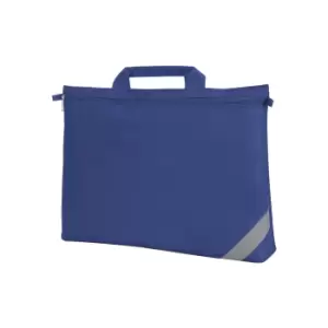 Image of Shugon Oxford Classic Portfolio Book Bag (Pack of 2) (One Size) (Royal)
