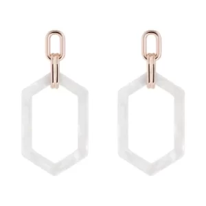 image of Ted Baker Geosara Geo Chain Earrings