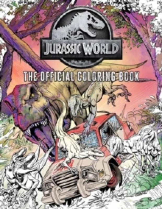 Image of Jurassic World: The Official Coloring Book Paperback / softback