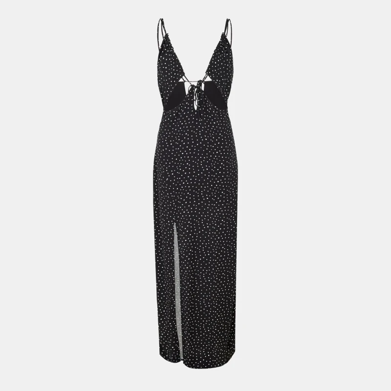 Image of Jack Wills Gathered Bust Maxi Dress - White White 6
