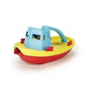 Image of Green Toys Tug Boat Blue