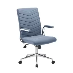 Image of Martinez high back managers chair - grey fabric
