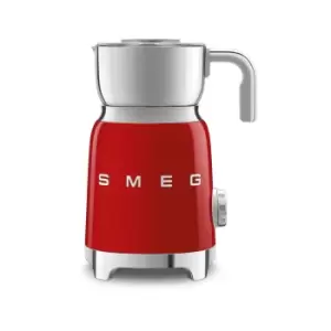 image of SMEG MFF11RDUK 50s Retro Style Milk Frother Red