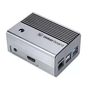 image of Asus Tinker 2 Fanless Aluminium Case for Tinker Board 2/2S HDMI Micro SD 2x USB RJ45 DSI Camera Door 91 x 67 x 45 mm