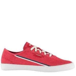 Image of adidas Courtflash X Womens Tennis Shoes - Red/Wht/Navy