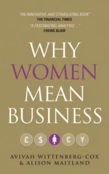 Image of Why Women Mean Business by Avivah Wittenberg-Cox Book