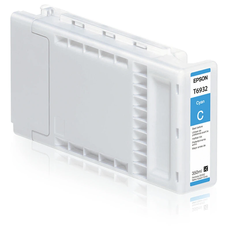 Image of Epson T6932 Cyan Ink Cartridge 350ml - C13T69320N EPT69320N EXREPT69320N