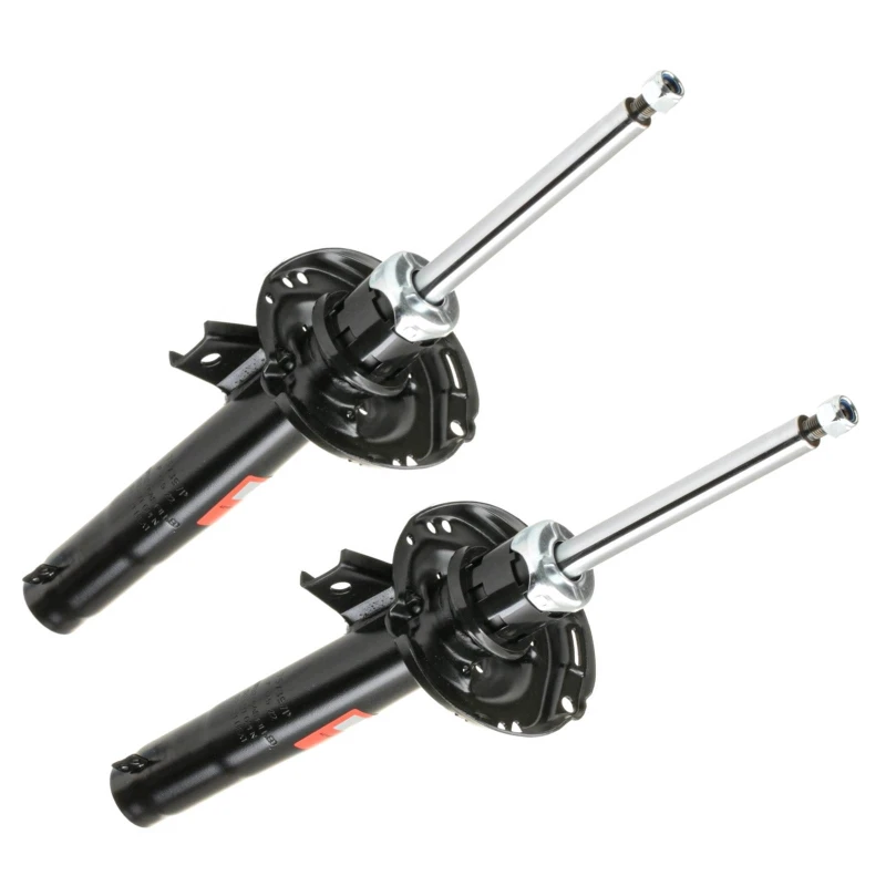 Image of TRW JGM1114S Shock absorber Front Axle, Gas Pressure, Twin-Tube, SINGLE, Suspension Strut, Top pin Shock Absorber (854)