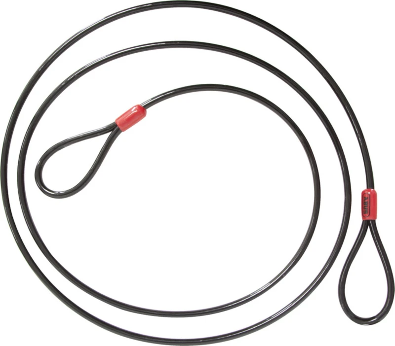 Image of ABUS Cobra Steel Cable, black, Size 180cm for Men