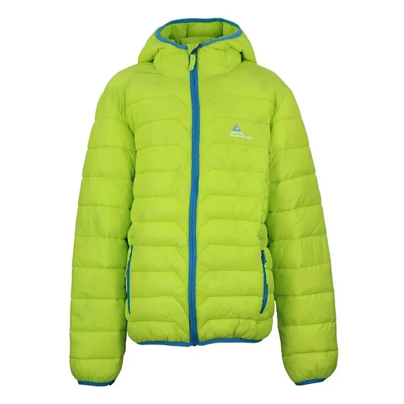 Image of Kids' puffer jacket Peak Mountain Ecaliseo Vert Male 16 ans