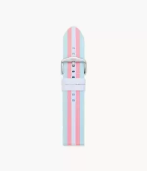 Image of Fossil Unisex 22mm Multicolour rPET Strap