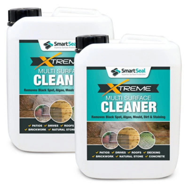 Image of Multi Surface Cleaner Xtreme, High-Performance External Cleaner For Natural Stone, Block Paving And Paving Slabs, 2 X 5L