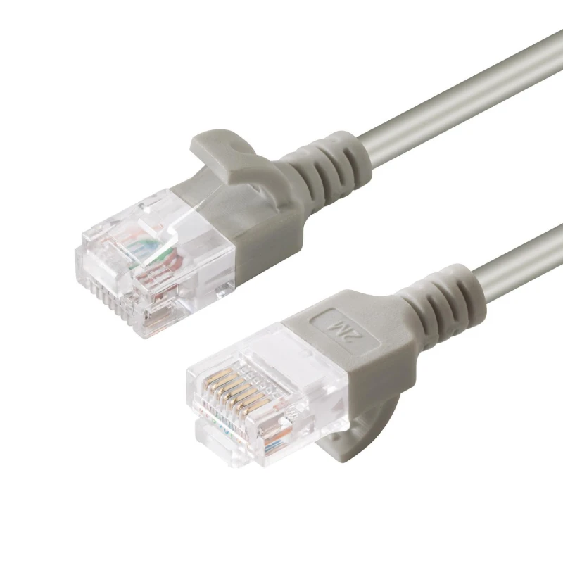 Image of Microconnect V-UTP6005-SLIM networking cable Grey 0.5 m Cat6 U/UTP (UT