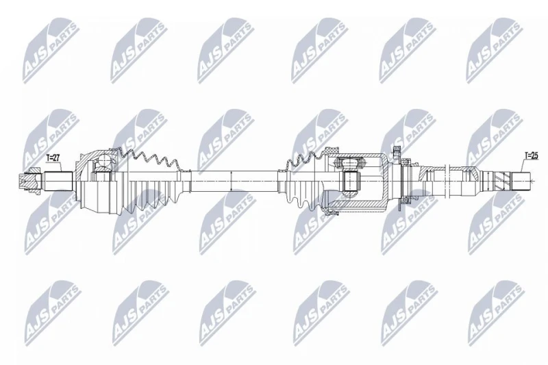 Image of NTY Drive shaft NTY NPW-FT-095