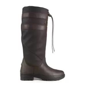Image of Brogini Unisex Adult Longridge Leather Long Boots (6.5 UK) (Brown)