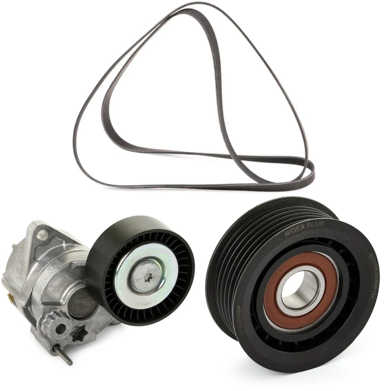 Image of RIDEX PLUS 542R0042P V-ribbed belt set V-Ribbed Belt Set (542)