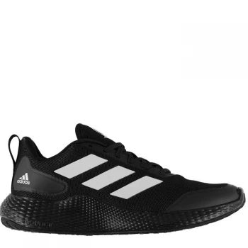 Image of adidas Edge Game Day Mens Bounce Running Shoes - Black/White
