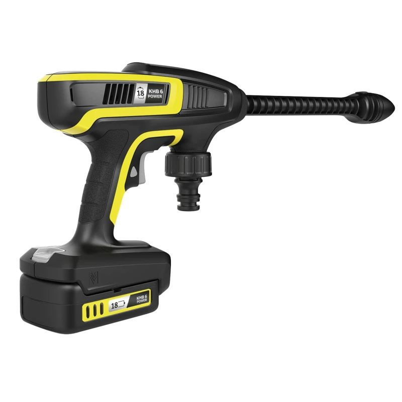 Image of Smoby Karcher Cleaning Gun KHB6 - Children's Roleplay Toy with Hose Connection From 3+ Years