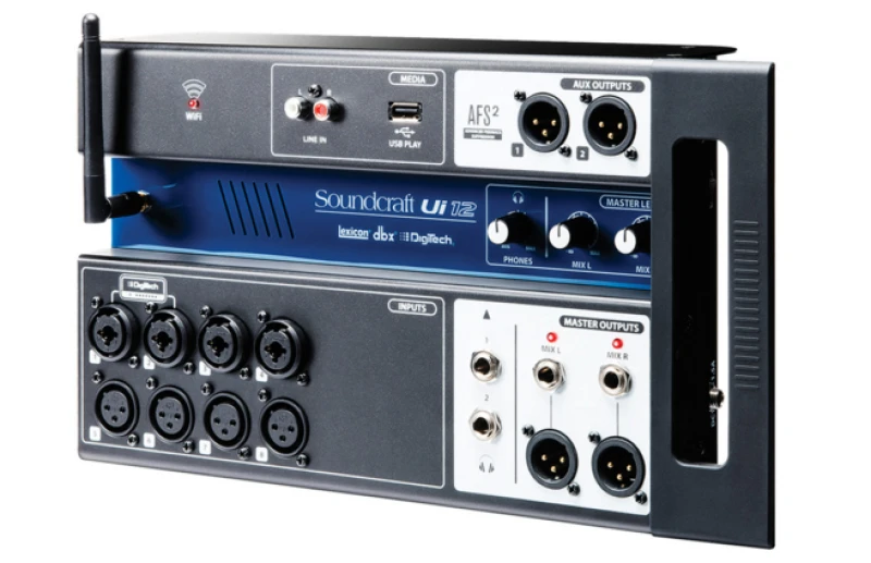Image of Soundcraft Ui12 12 channels Black