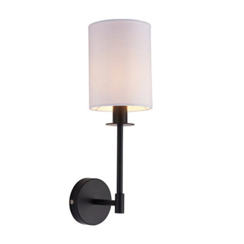 Image of SO'HOME Perry Upright Wall Light Black ONE SIZE