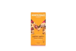 Image of Montezuma's Dark with Orange and Geranium Bar 90g