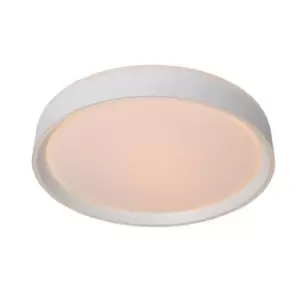 Image of Nuria Modern Flush Ceiling Light - Ø40cm - LED Dim. - 1x24W 2700K - 3 StepDim - White